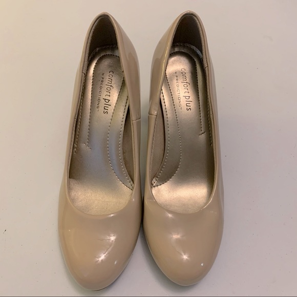 Comfort Plus by Predictions Nude Heels